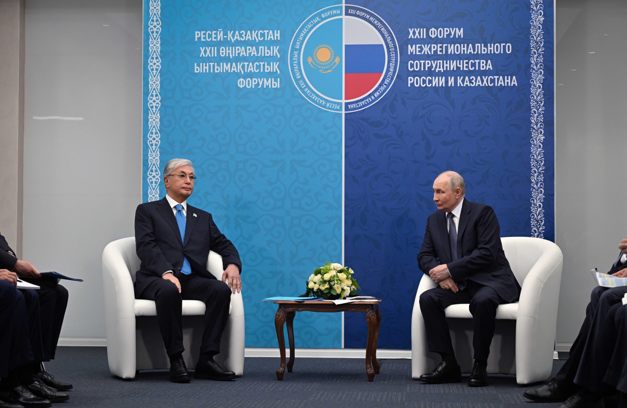 Қасым-Жомарт Тоқаев Владимир Путинмен кездесті