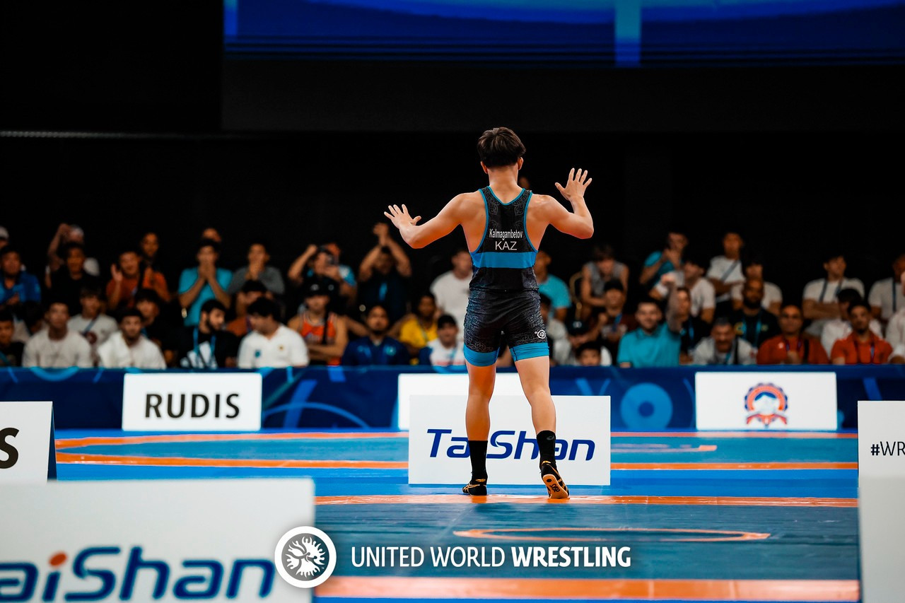 Балуан Қазыбек Қалмағамбетов U20 әлем чемпионатының финалына шықты