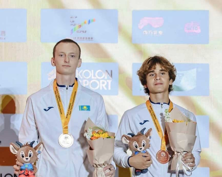 "Құзға өрмелеуден Азия чемпионаты": Қазақстан екі қола жүлдеге ие болды