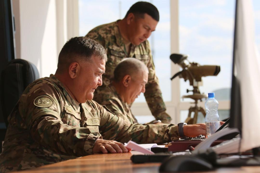 Сарышаған полигонында Әуе қорғанысы күштерінің әзірлігі тексерілді