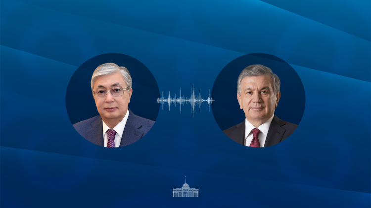 Мемлекет басшысы Өзбекстан Президенті Шавкат Мирзиёевпен телефон арқылы сөйлесті