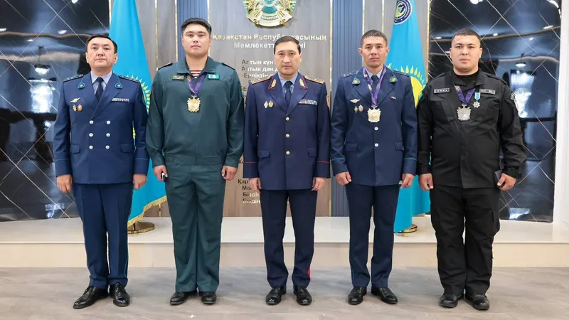 Дүниежүзілік көшпенділер ойындарының жүлдегері атанған полицейлер марапатталды