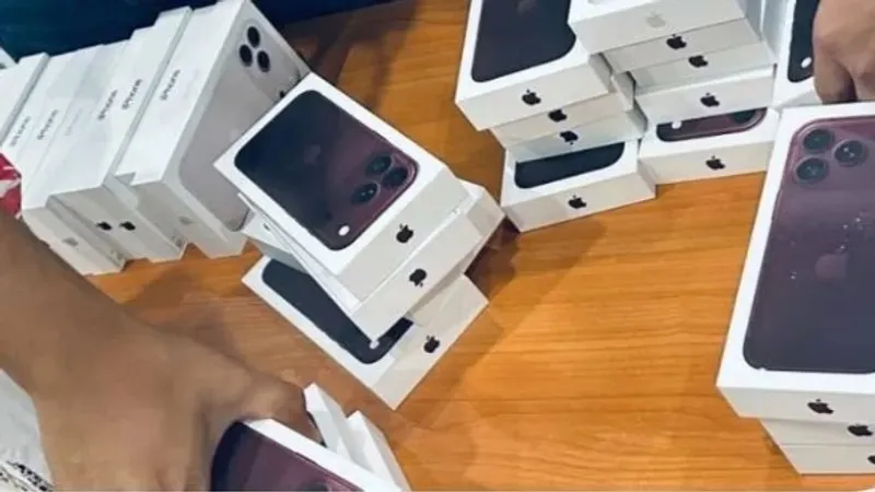 Астана әуежайы арқылы жүздеген iPhone 18 смартфонын заңсыз алып өтпек болған