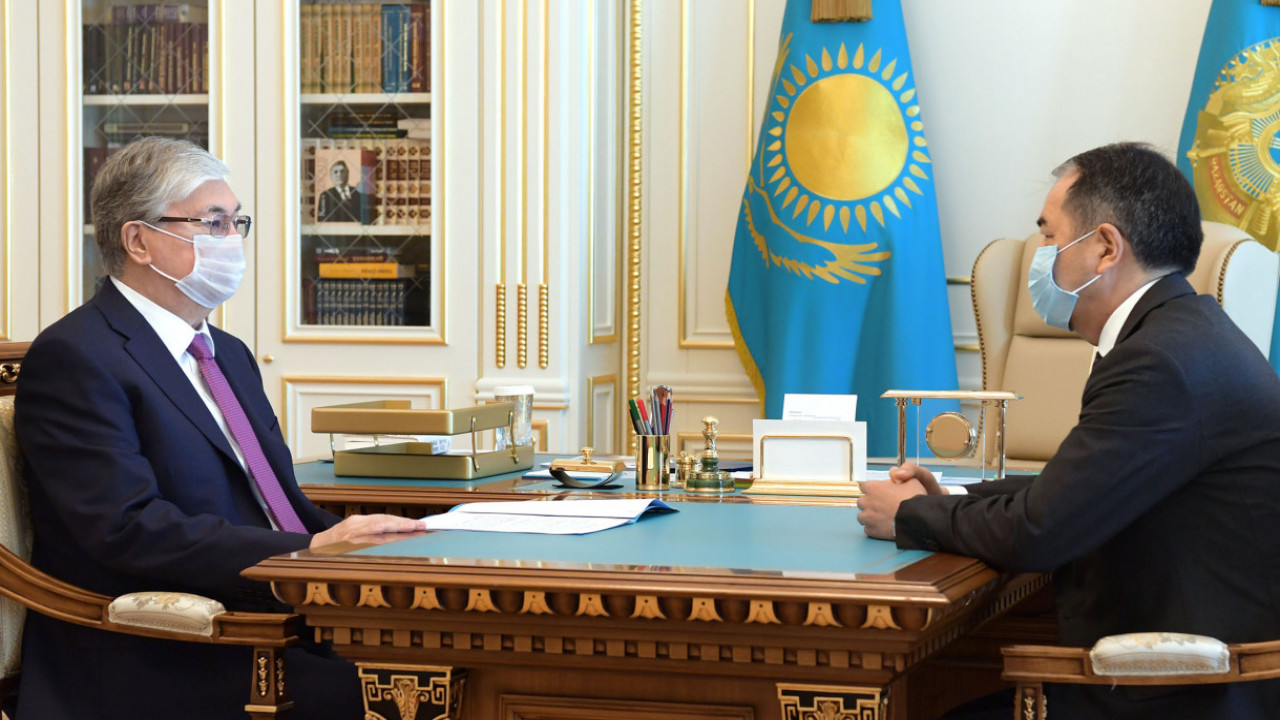 Сағынтаев Президентке індеттің екінші толқынына дайындық жұмыстары жайын баяндады