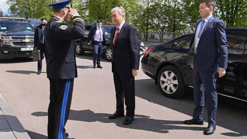 Президент Тоқаев Кремльге келді