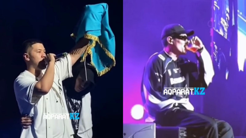"Ауыздары әжетханадан бетер": Концертте боғауыз сөз айтып, туды адамдарға лақтырған әншілерді қоғам белсенділері сынға алды