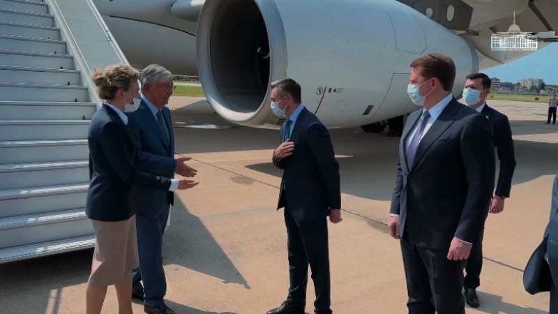 Тоқаев жұмыс сапарымен Ресейге барды