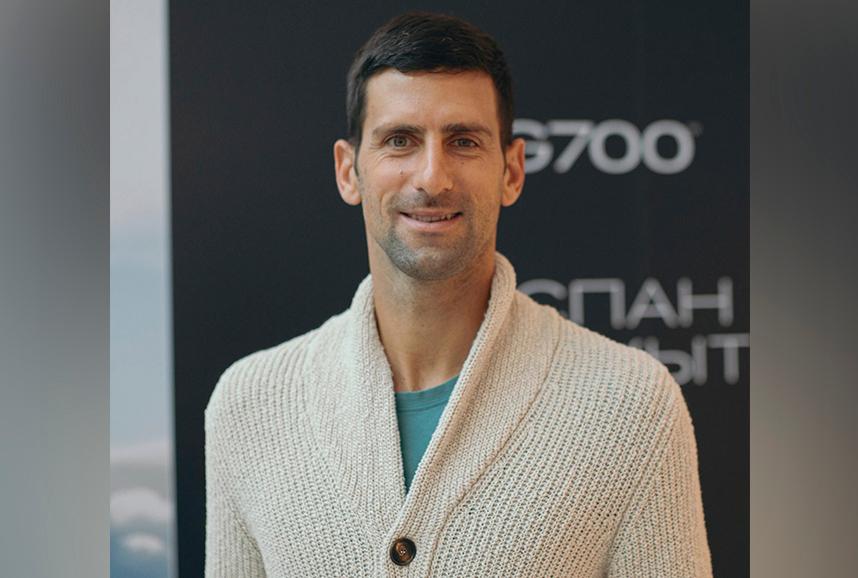 Атақты теннисші Новак Джокович Астанаға ұшып келді