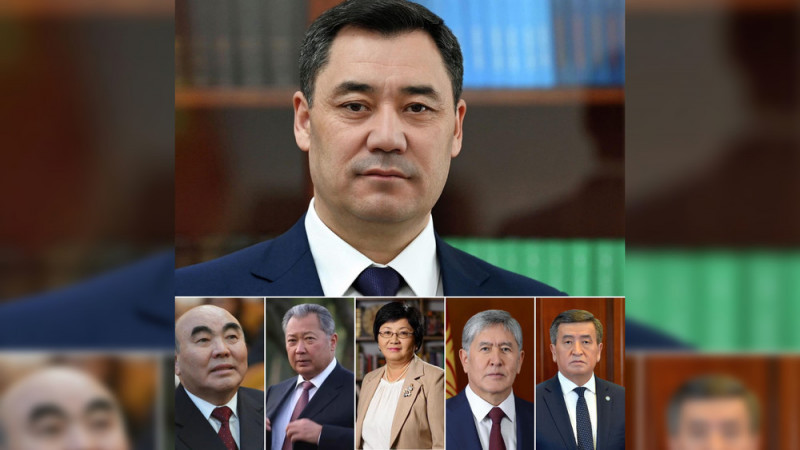 Садыр Жапаров Қырғызстанның бұрынғы президенттерін бір үстел басына жинады