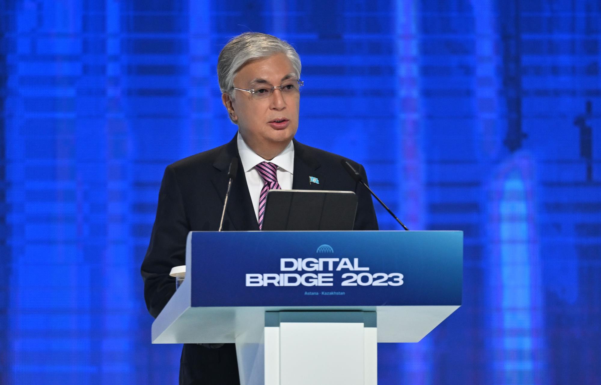 Тоқаев Digital Bridge 2023 халықаралық форумына қатысты