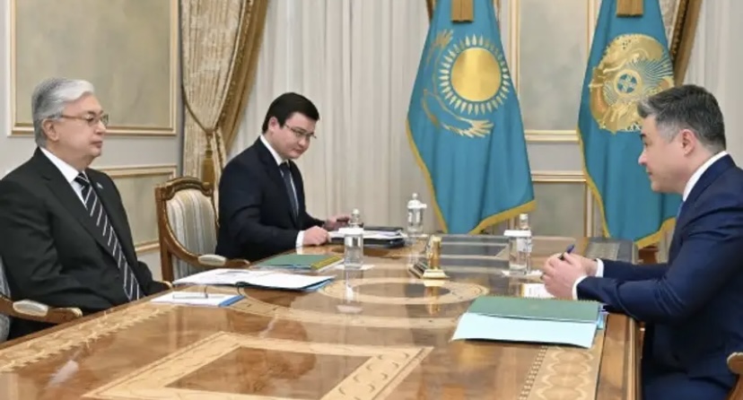 Тоқаев Ұлттық банк төрағасы Тимур Сүлейменовті қабылдады