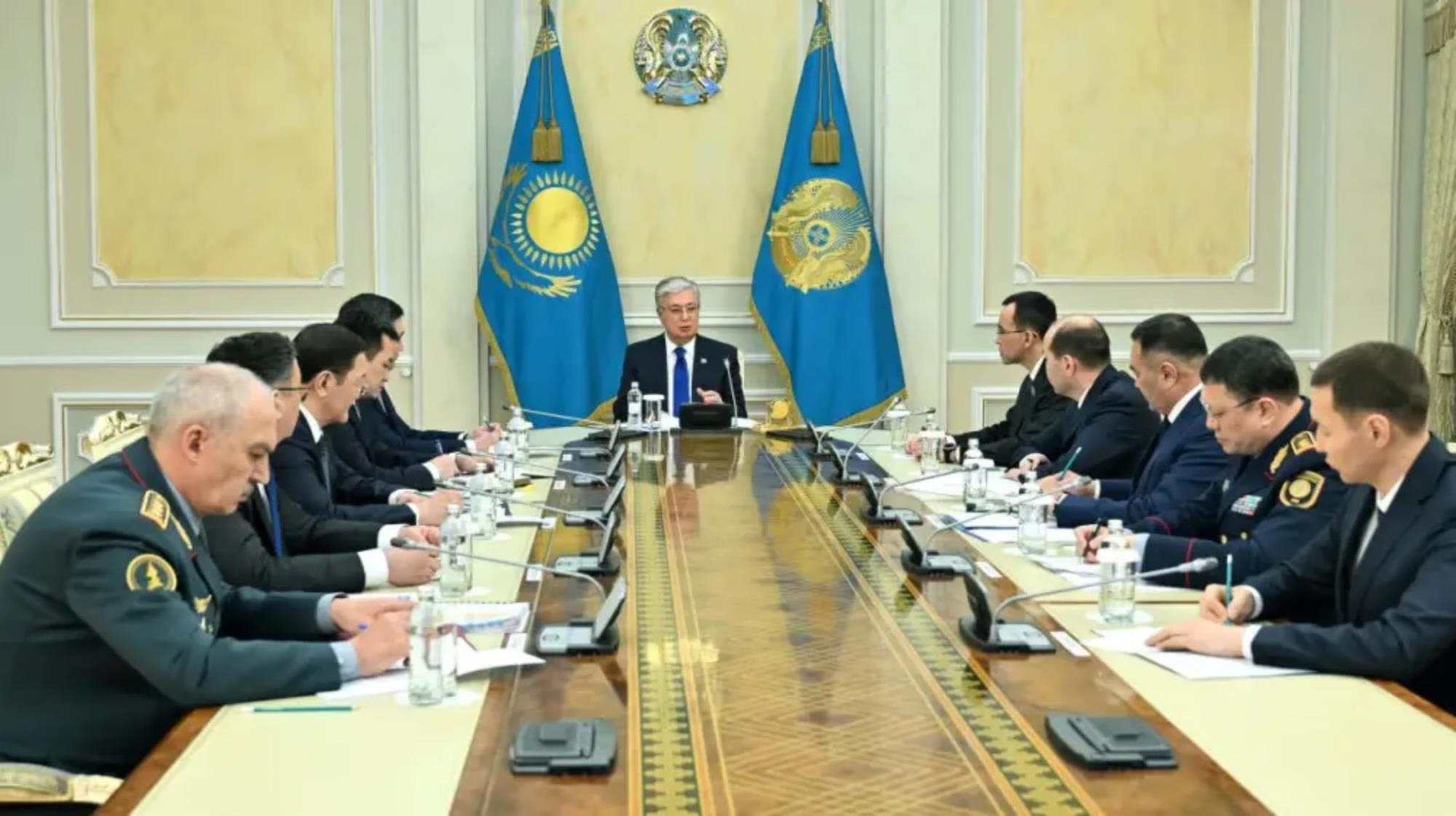 Тоқаев Қауіпсіздік Кеңесінің шұғыл отырысын өткізді